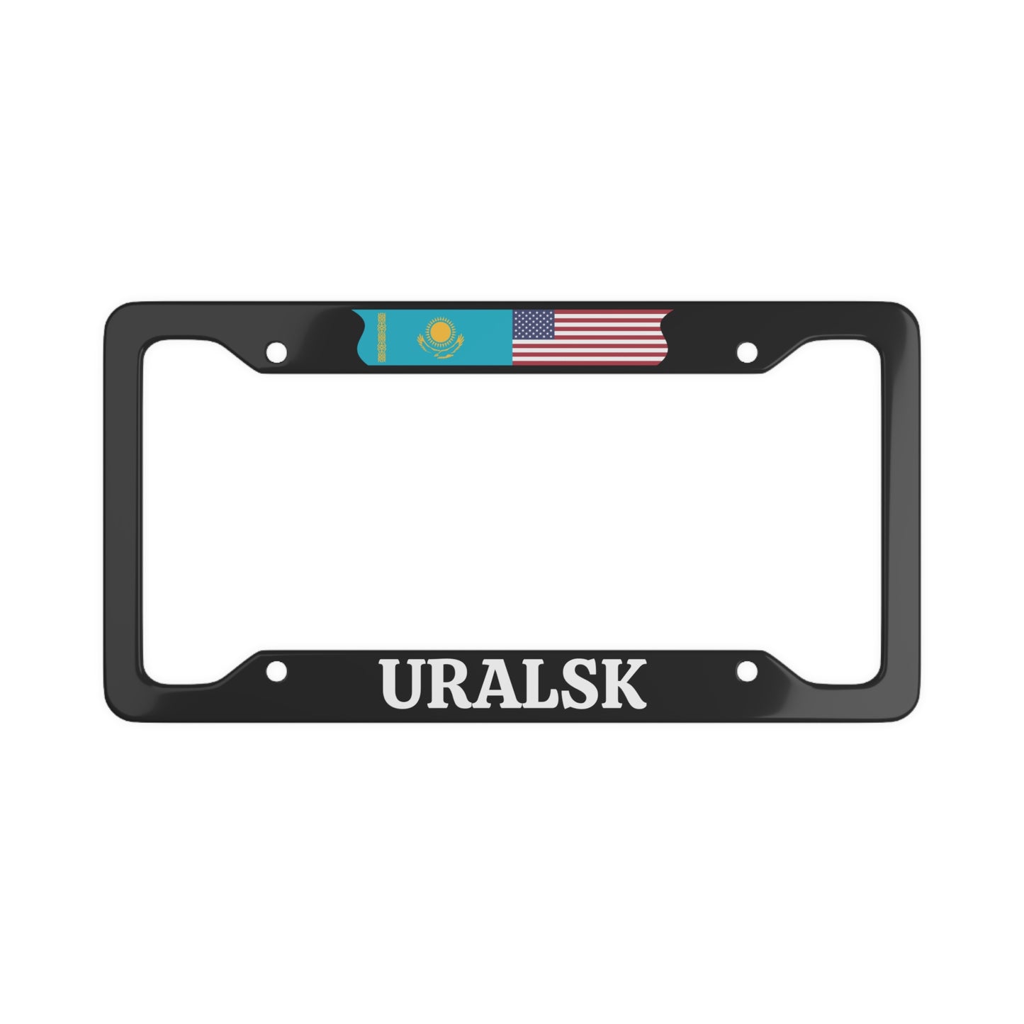 Uralsk KZ License Plate Frame