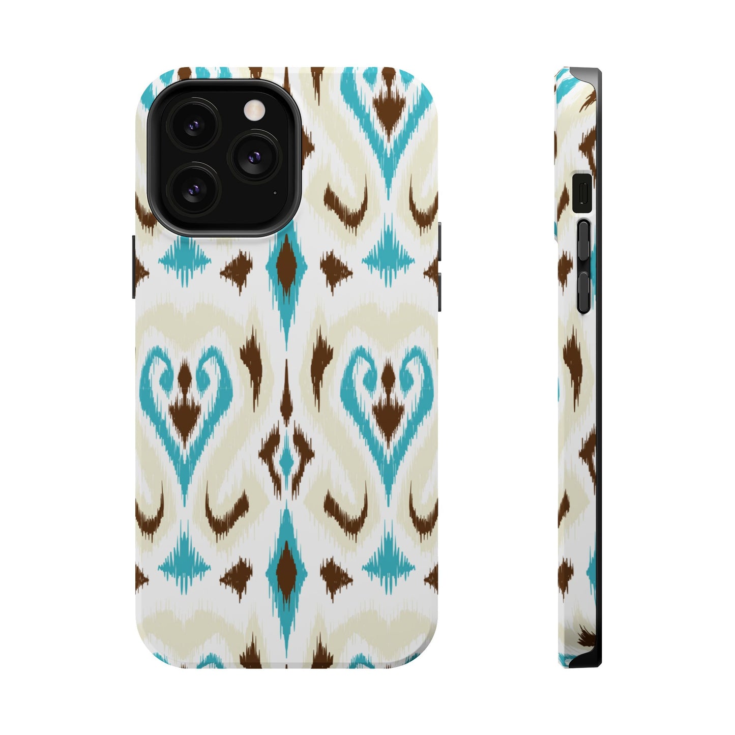 Light Uzbek Ikat MagSafe Phone Case