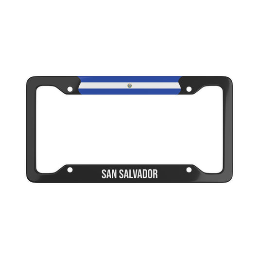 San Salvador El Salvador Premium License Plate Frame