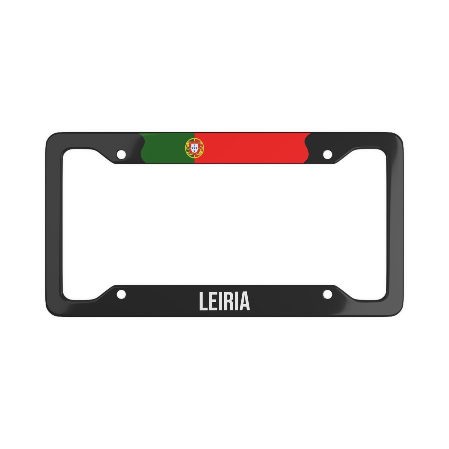 Leiria Portugal Flag Car Plate Frame