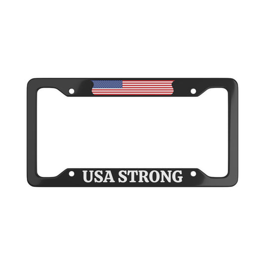 USA strong License Plate Frame