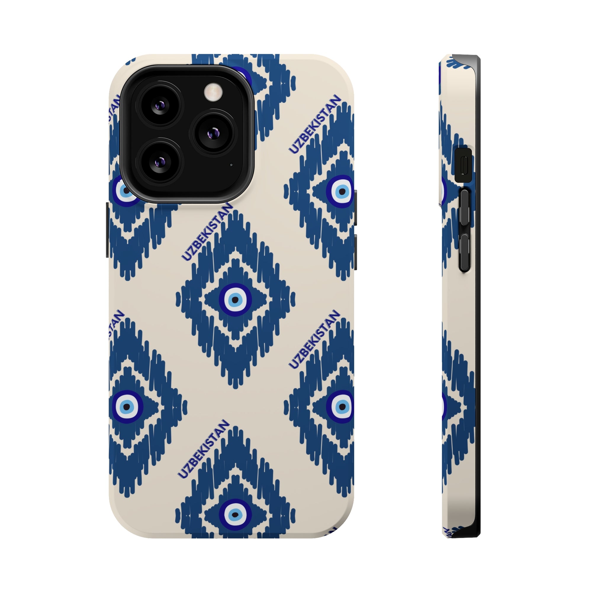 Blue Evil Eye Protection UZB MagSafe Tough Cases