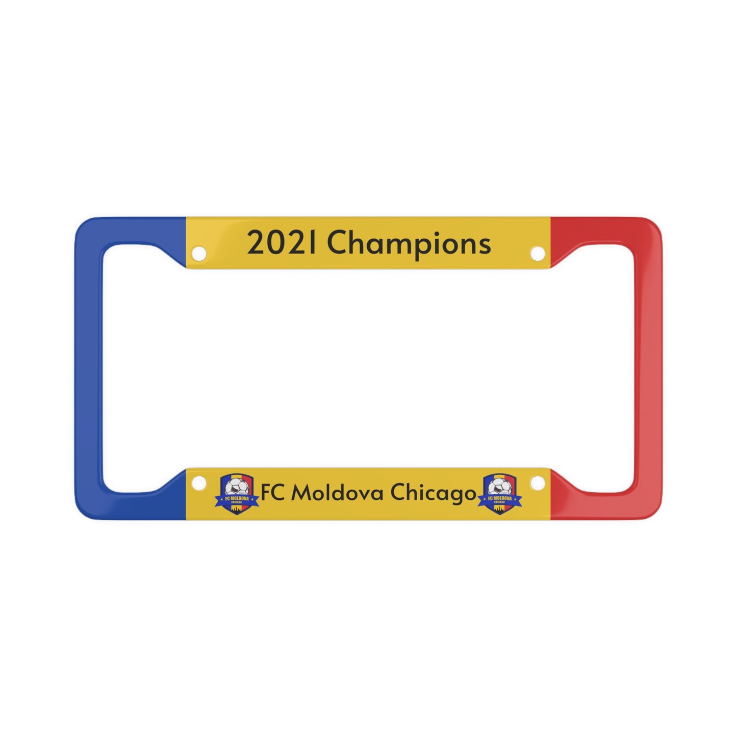 Customized FC Moldova Chicago License Plate Frame