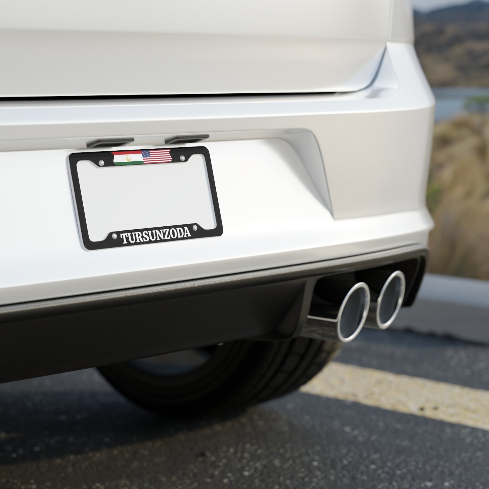 Tursunzoda TJK License Plate Frame