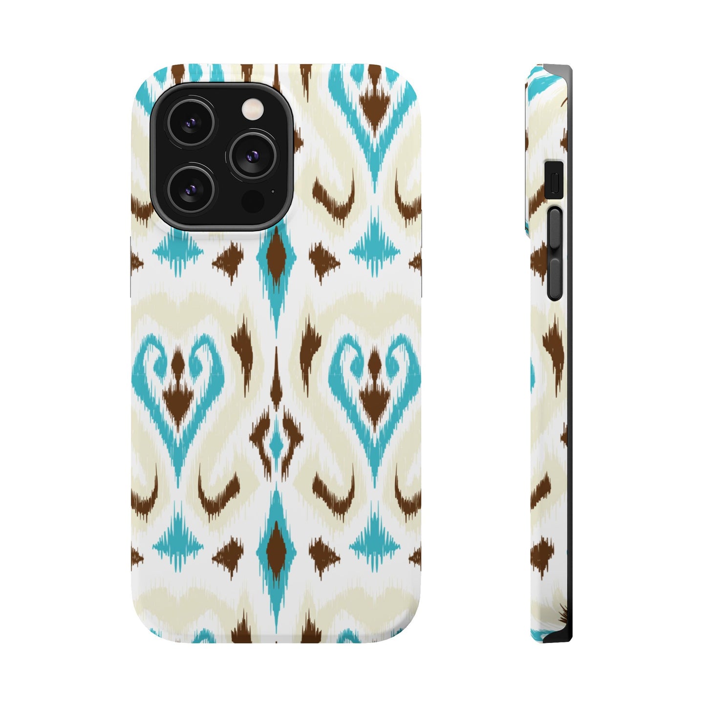 Light Uzbek Ikat MagSafe Phone Case