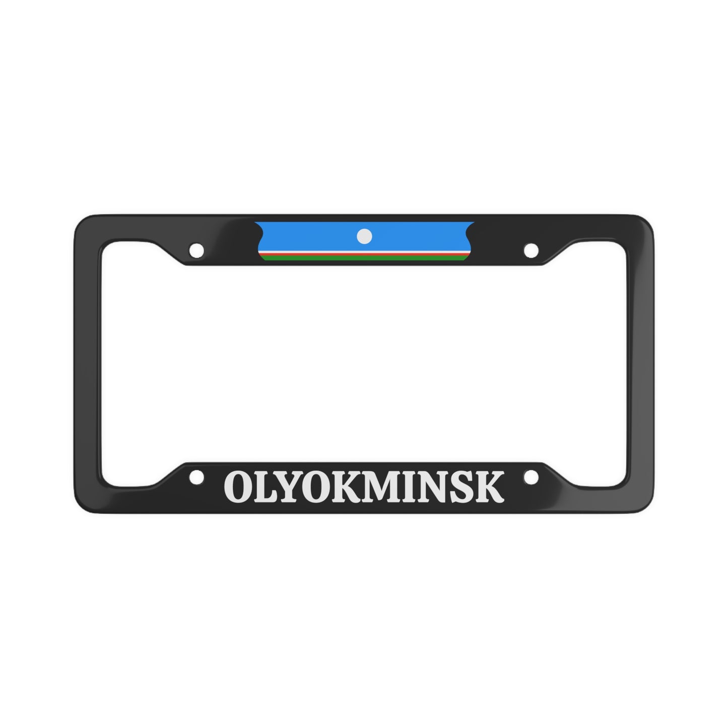 Olyokminsk Sakha License Plate Frame