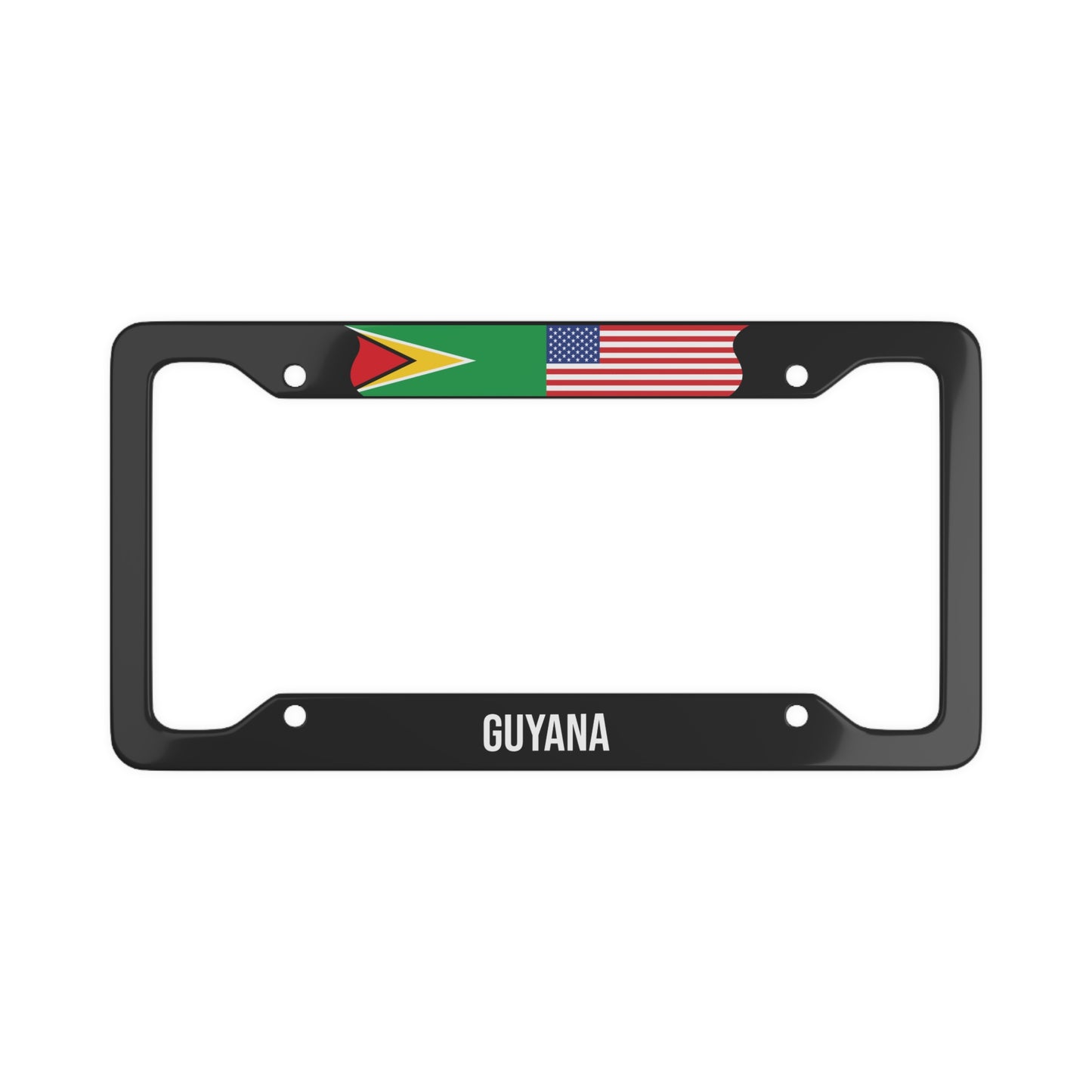 Guyana USA Premium License Plate Frame