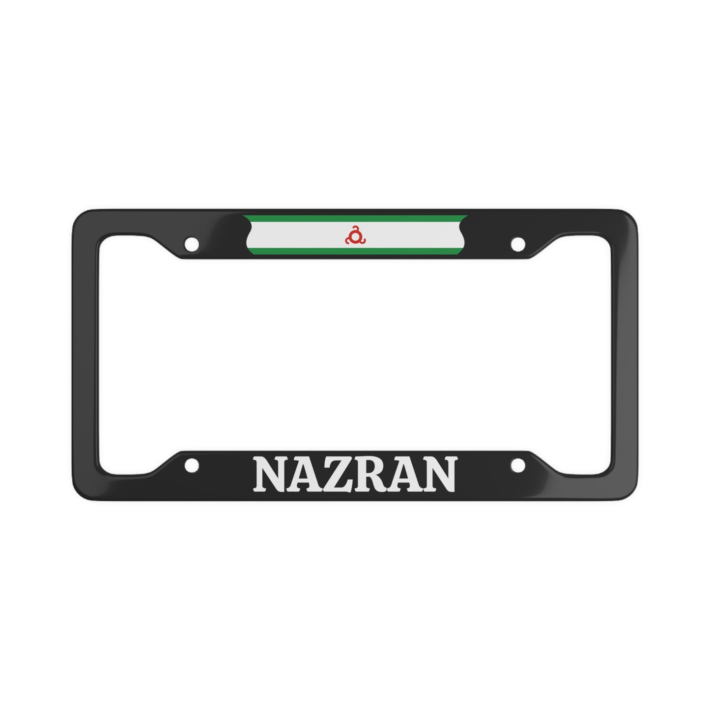 Nazran License Plate Frame
