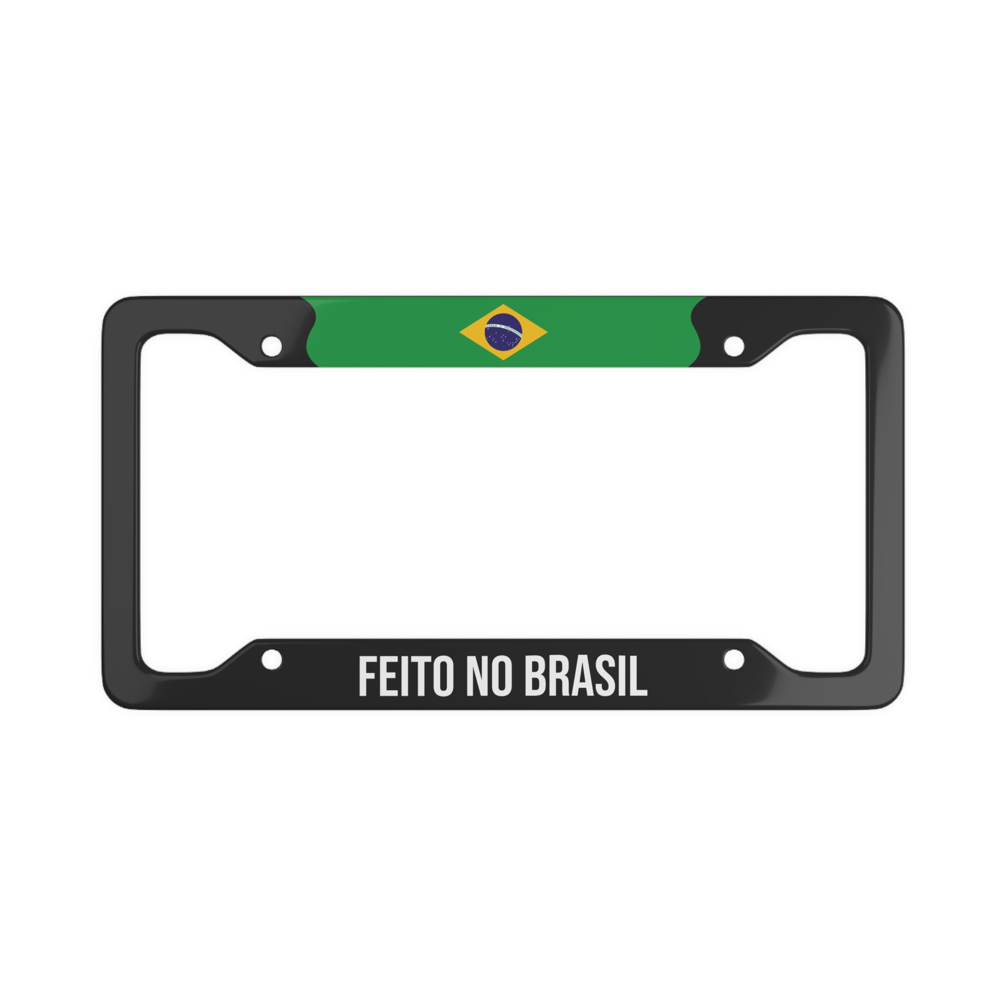 Feito No Brasil, Brazil Car Plate Frame