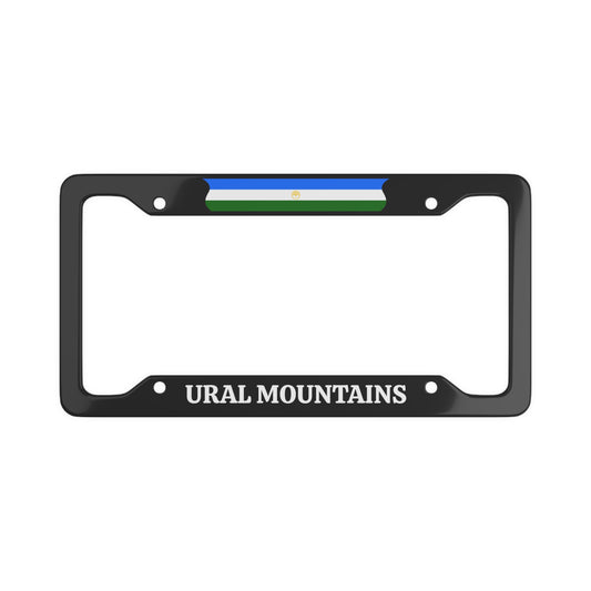 Ural Mountains Bashkiria License Plate Frame