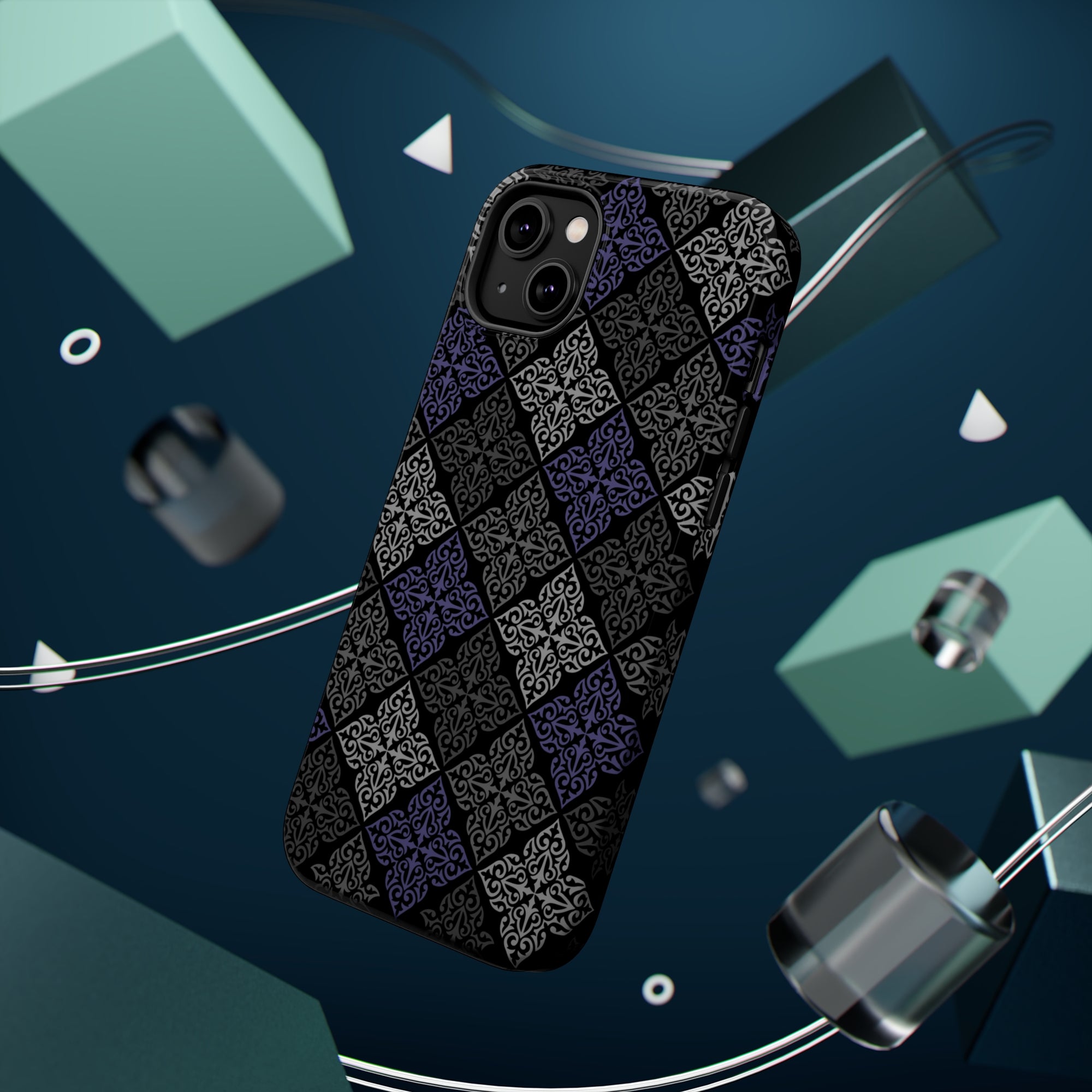Black KZ Ornament MagSafe Tough Cases