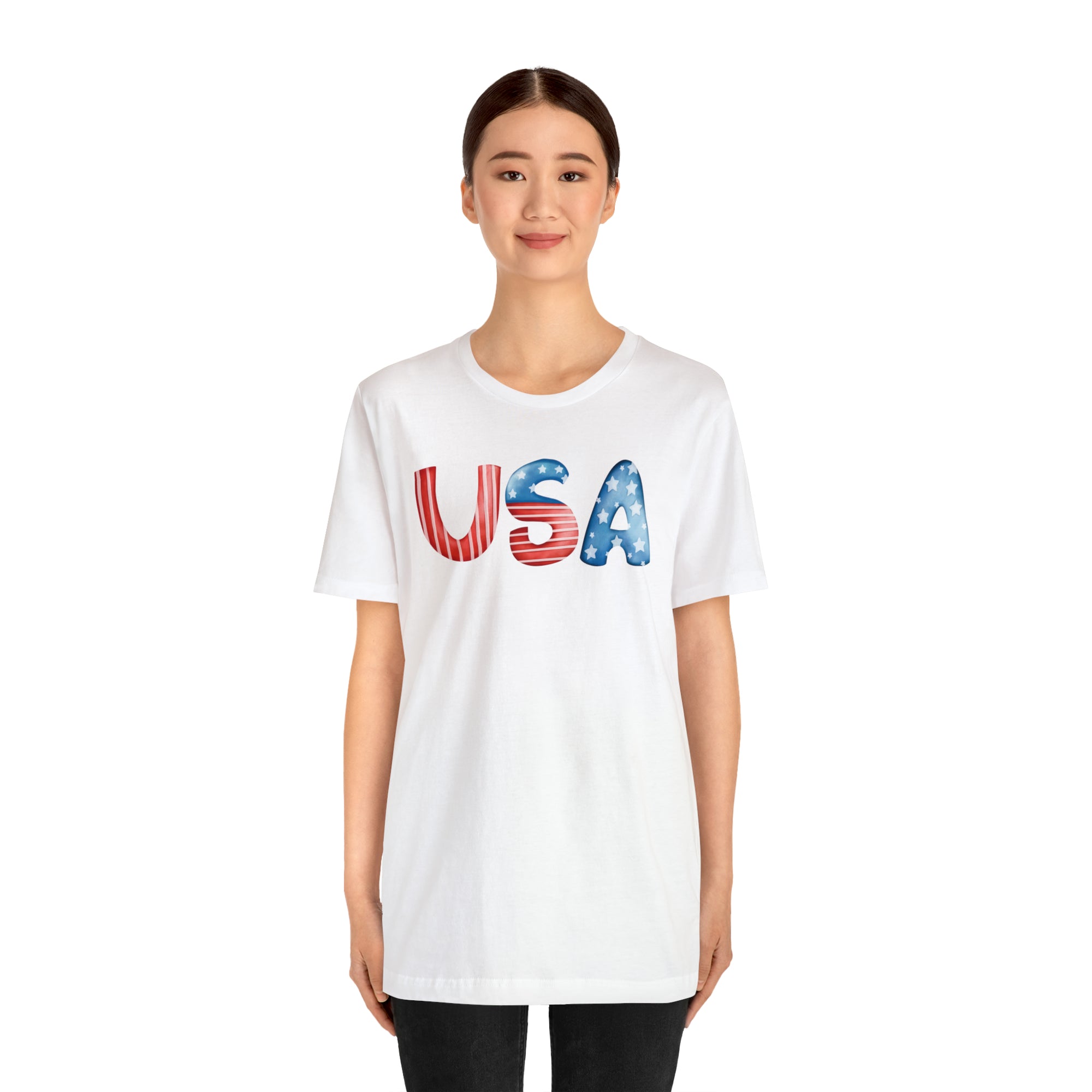 USA Aquarel Unisex T-Shirt