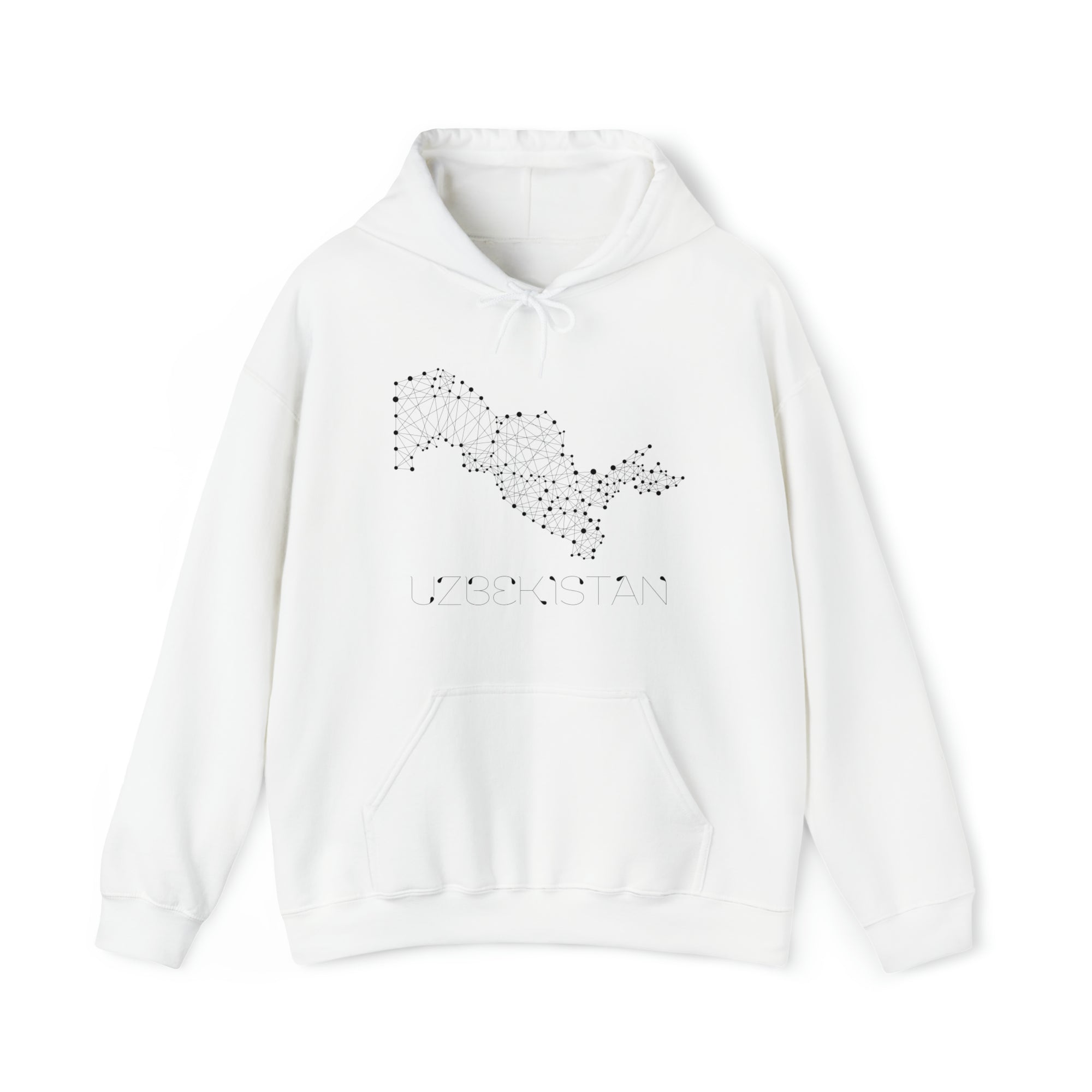 UZB Map Unisex Hoodie