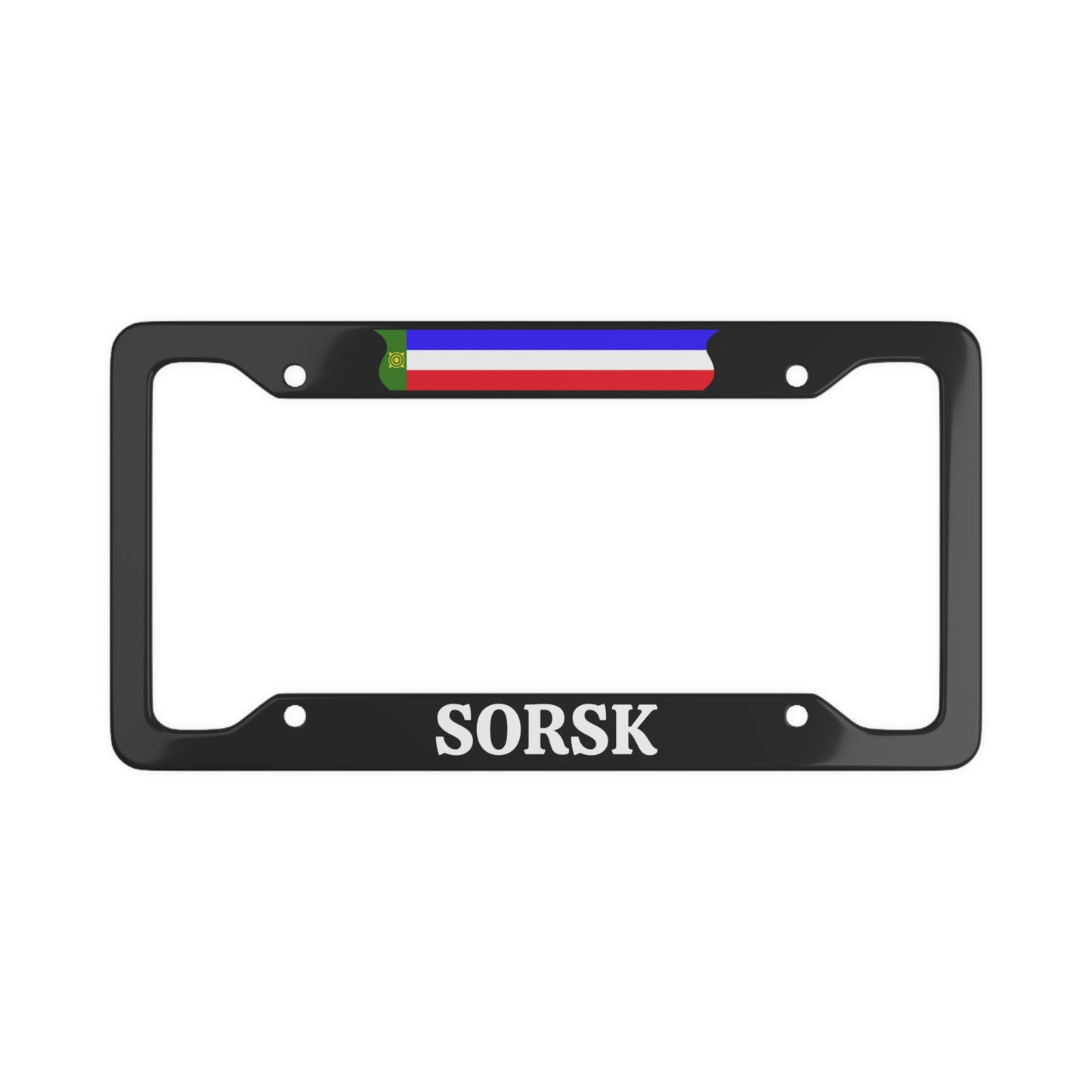 Sorsk, Khakassia License Plate Frame