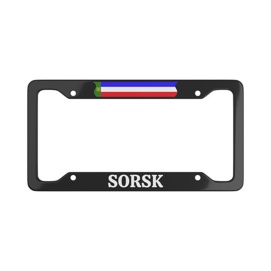 Sorsk, Khakassia License Plate Frame