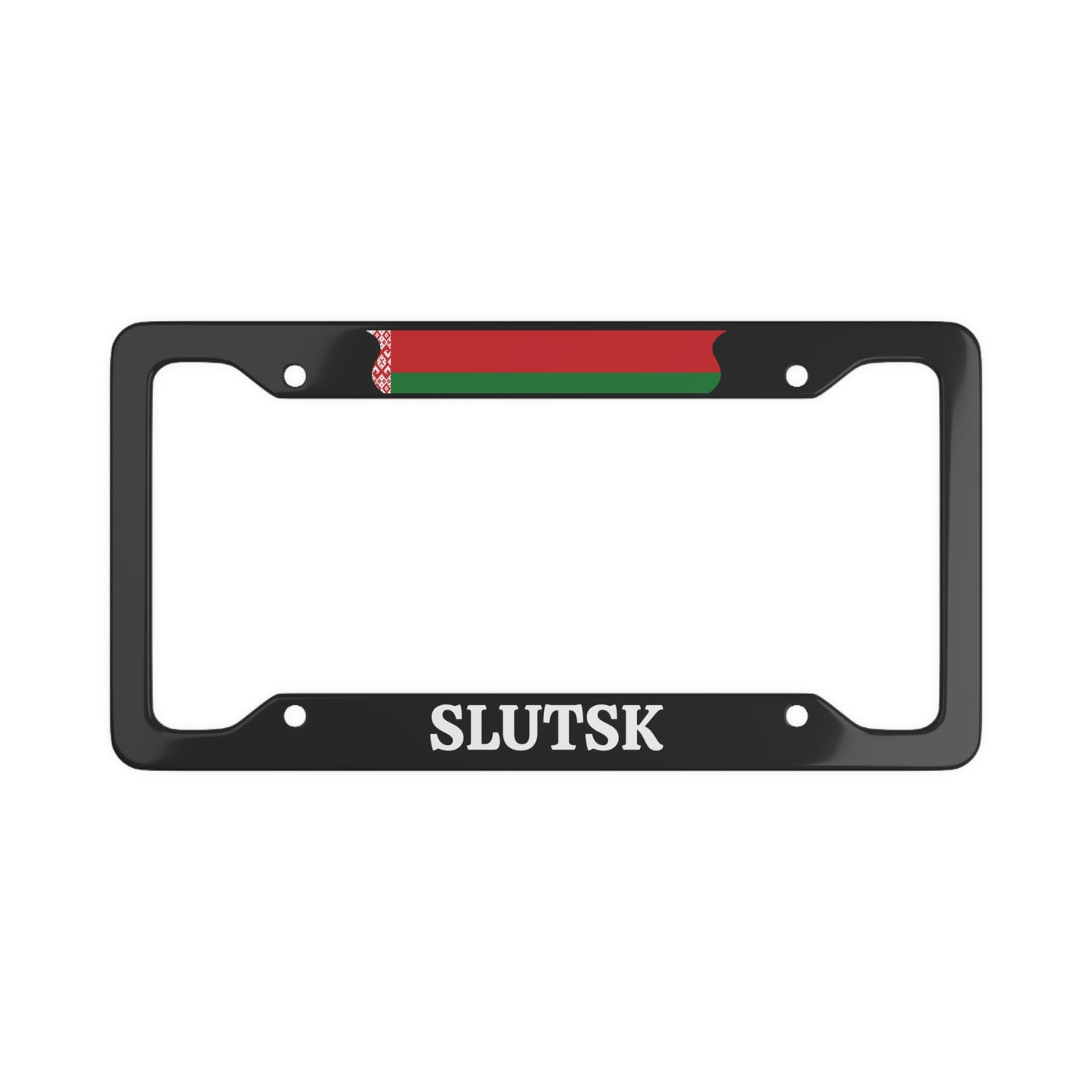 Slutsk BLR License Plate Frame