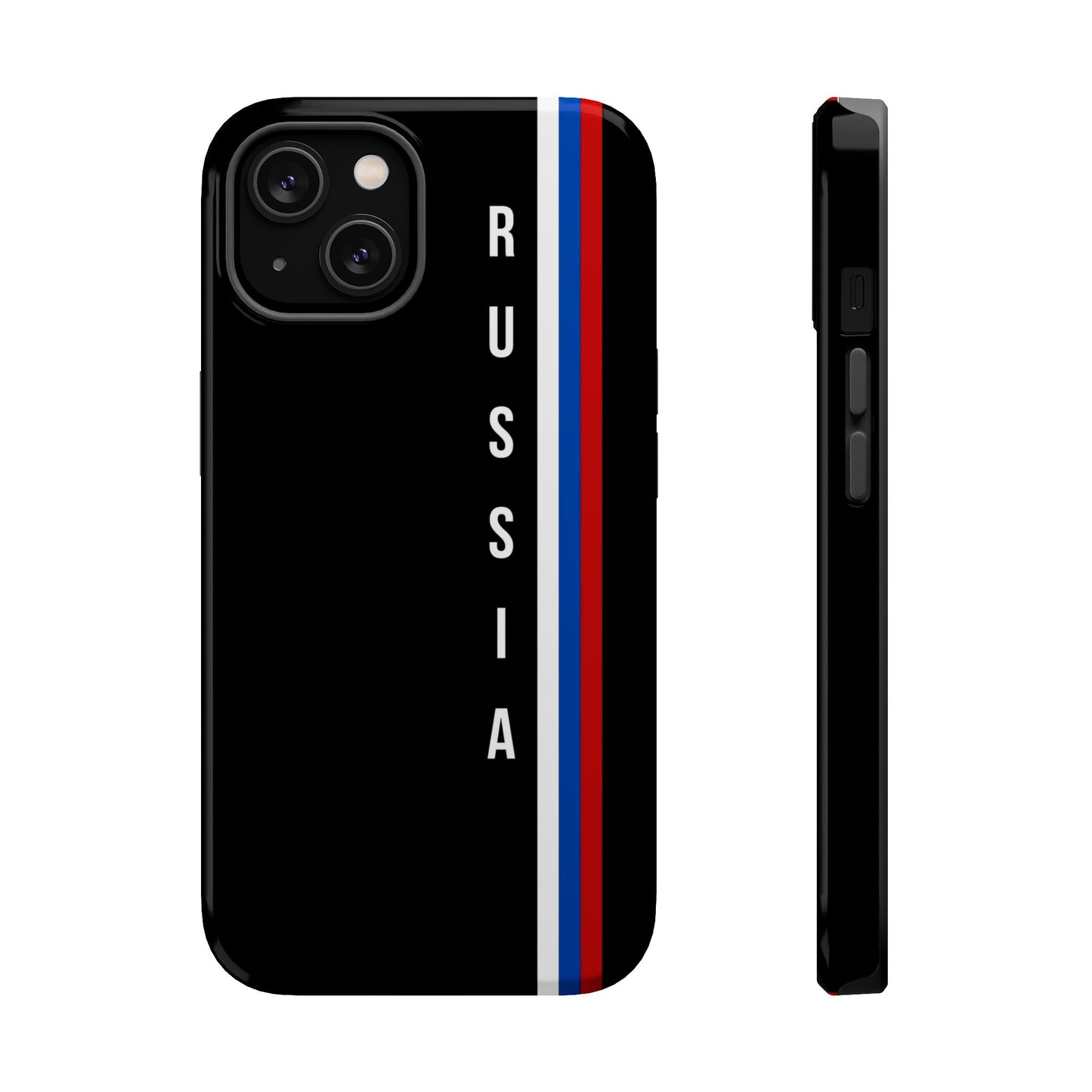 Russia Stripes Vertical MagSafe Tough Cases