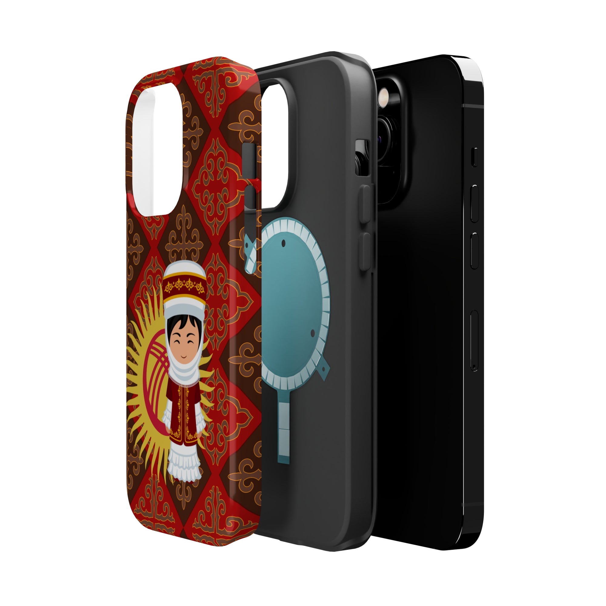 Kyrgyzstan Traditional Clothing MagSafe Tough Cases