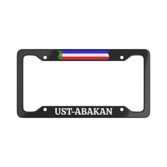 Ust-Abakan, Khakassia License Plate Frame