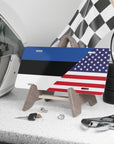 Estonia/USA Vanity Plate