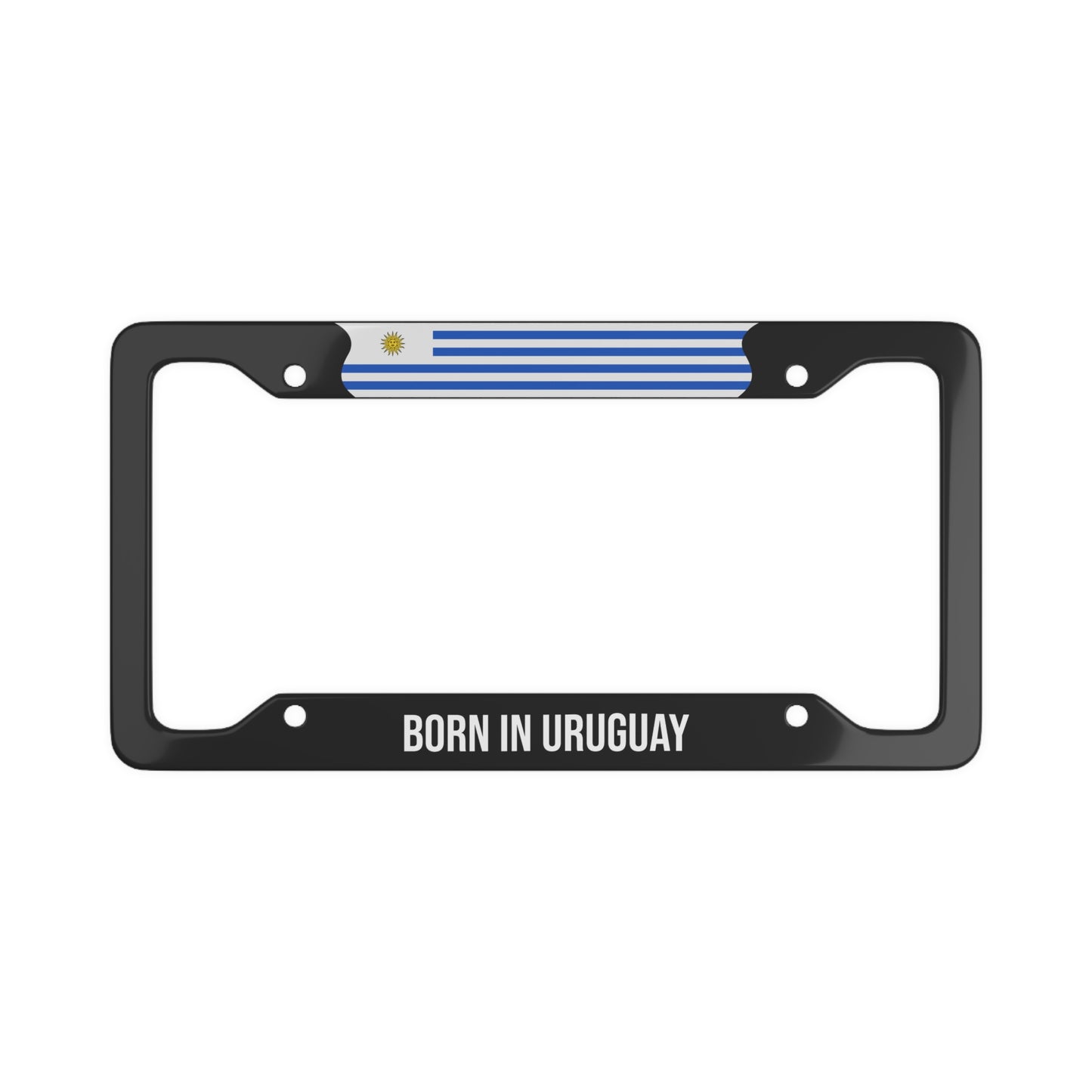 Born in Uruguay Premium License Plate Frame