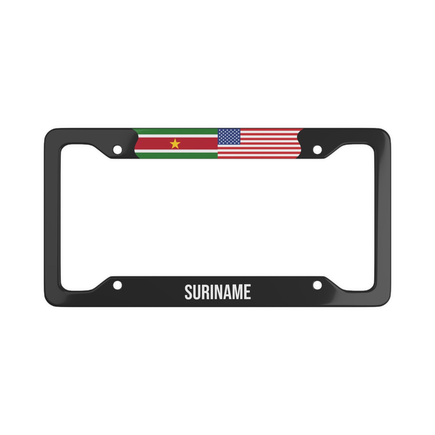 Suriname USA Premium License Plate Frame