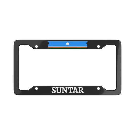 Suntar Sakha License Plate Frame