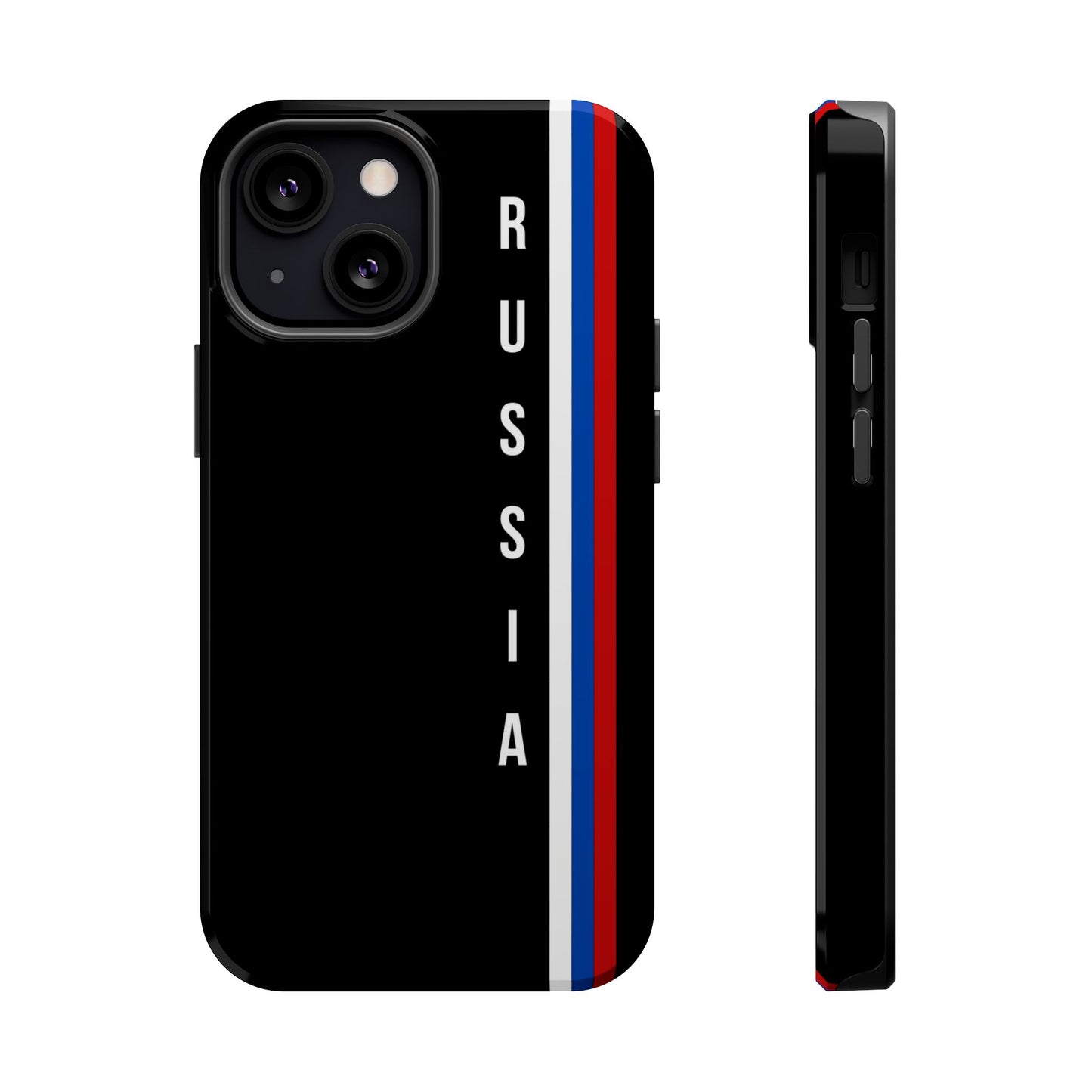 Russia Stripes Vertical MagSafe Tough Cases