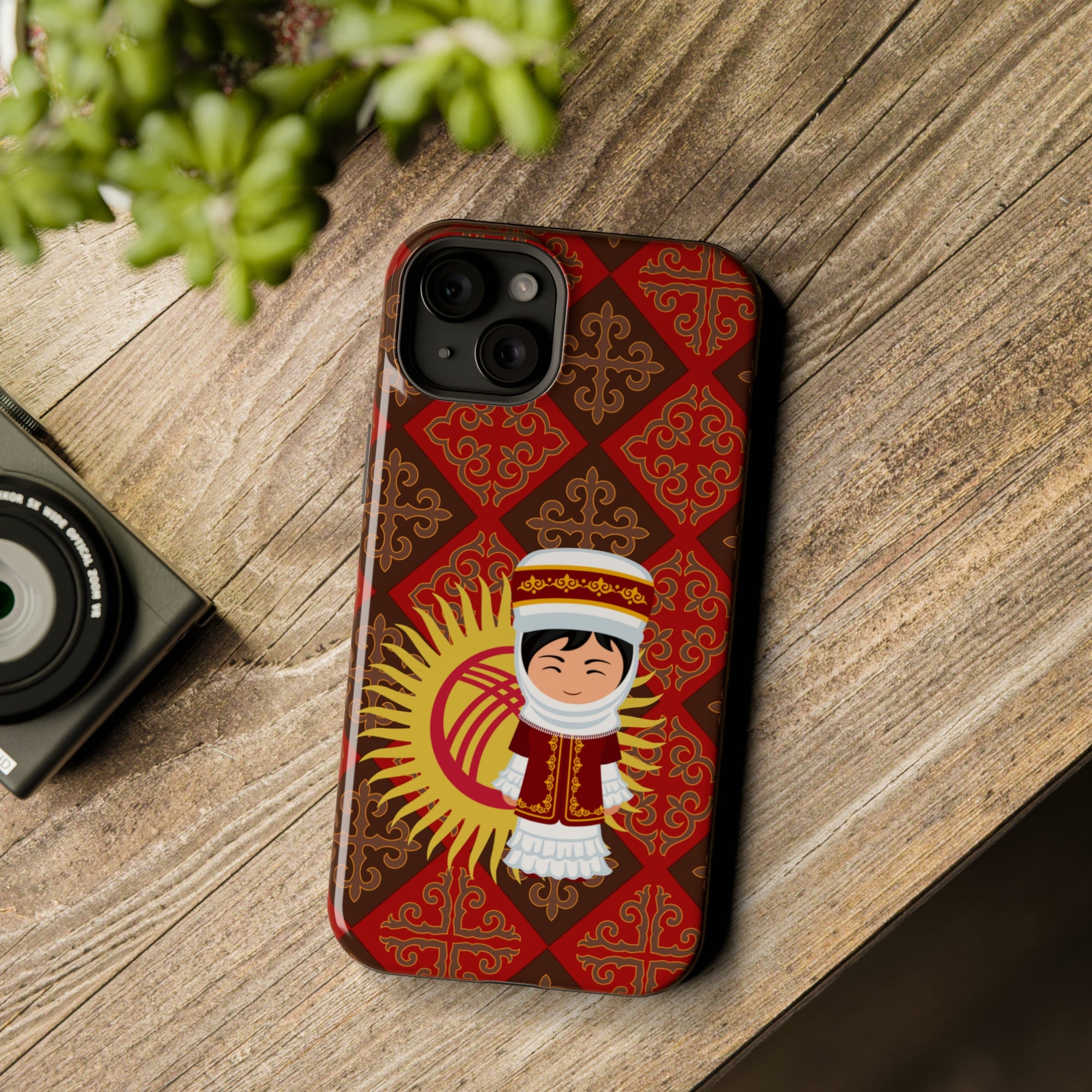 Kyrgyzstan Traditional Clothing MagSafe Tough Cases