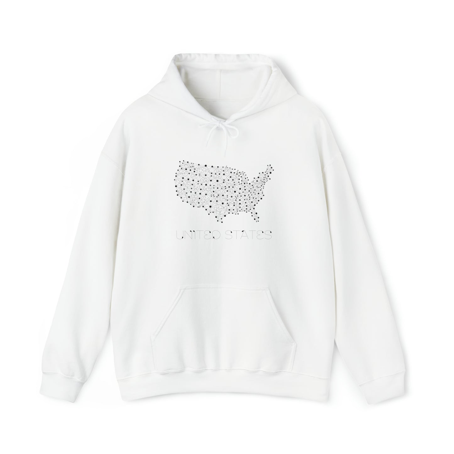 USA Map Unisex Hoodie