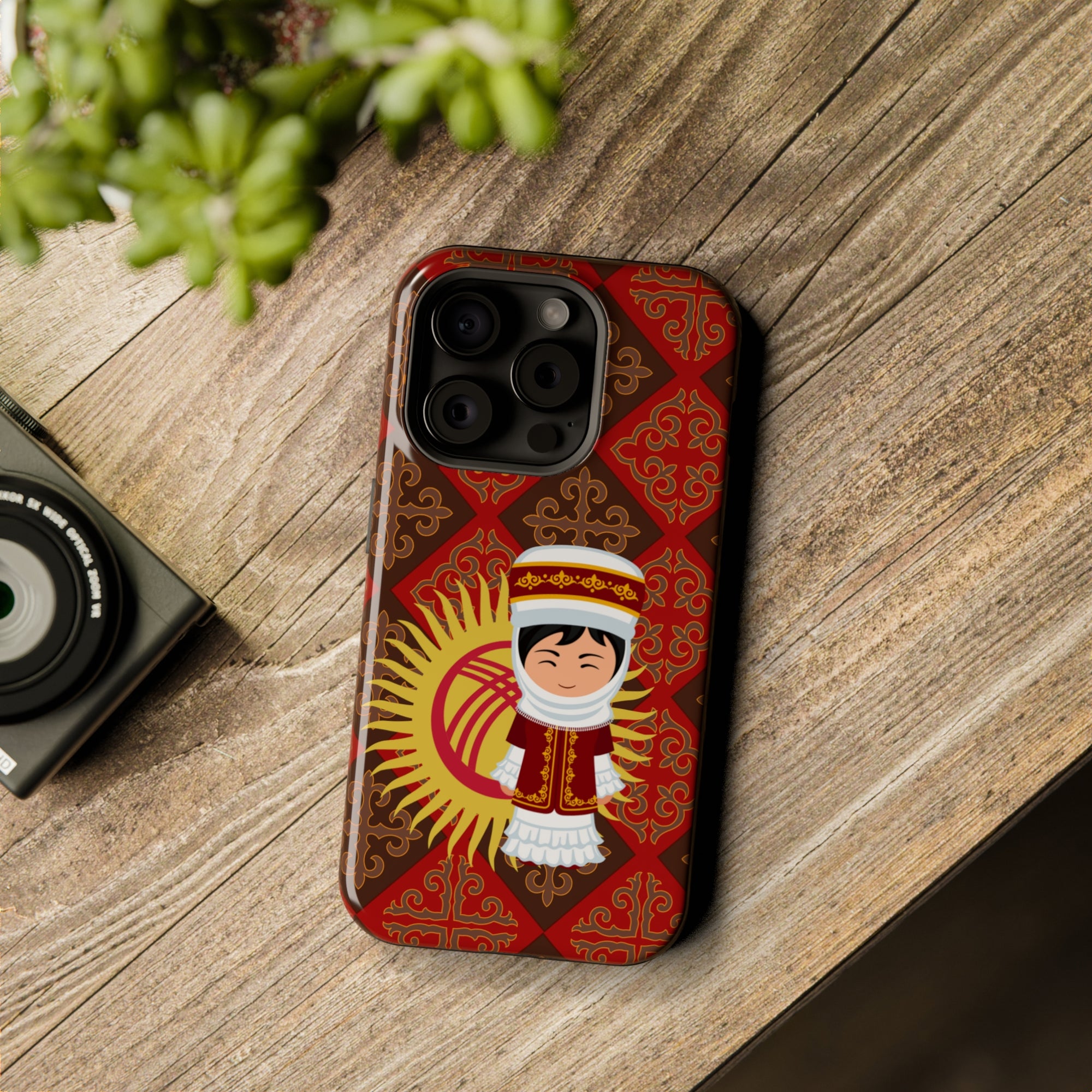 Kyrgyzstan Traditional Clothing MagSafe Tough Cases