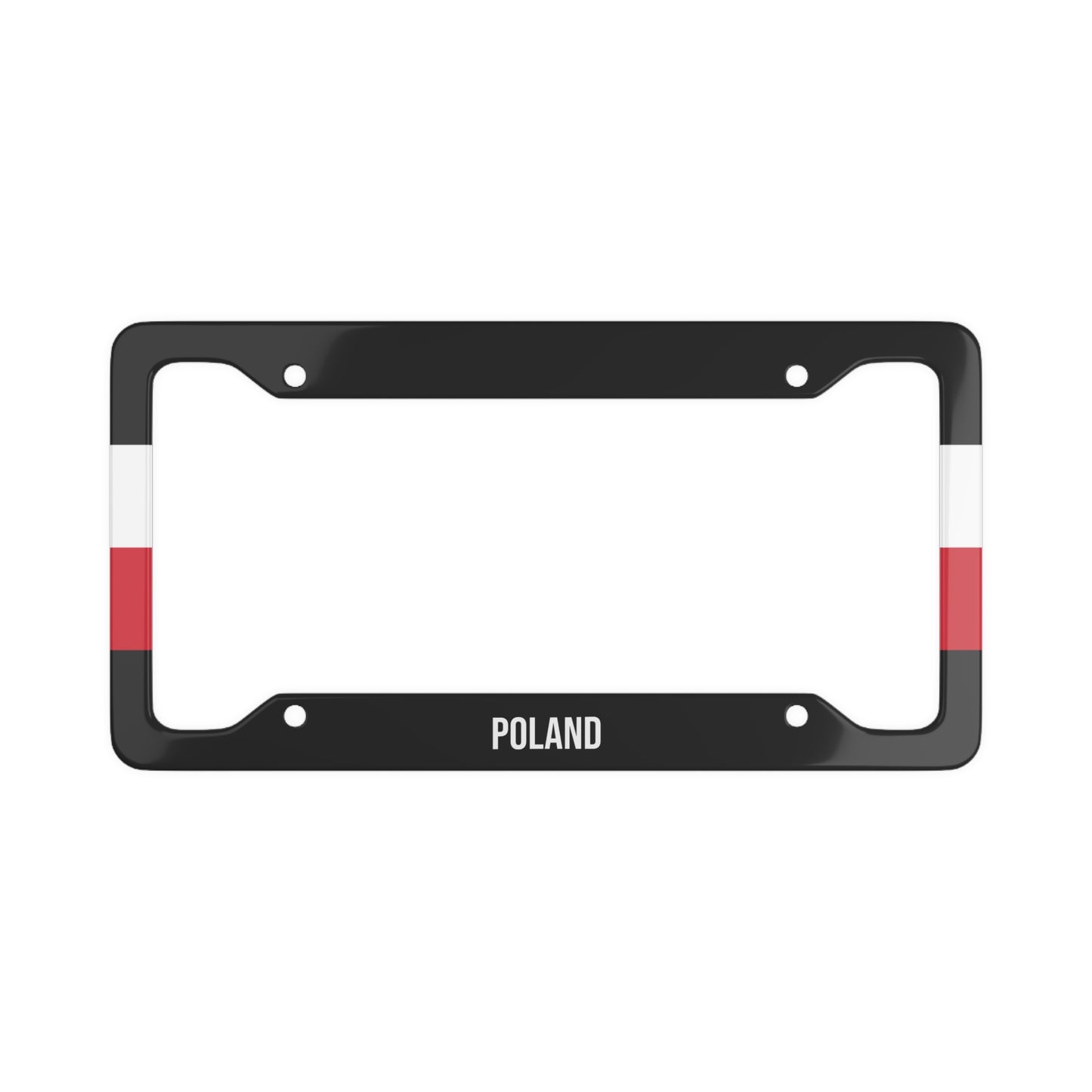 Poland Flag Side Car Plate Frame