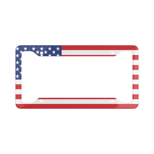 USA Colorful License Plate Frame
