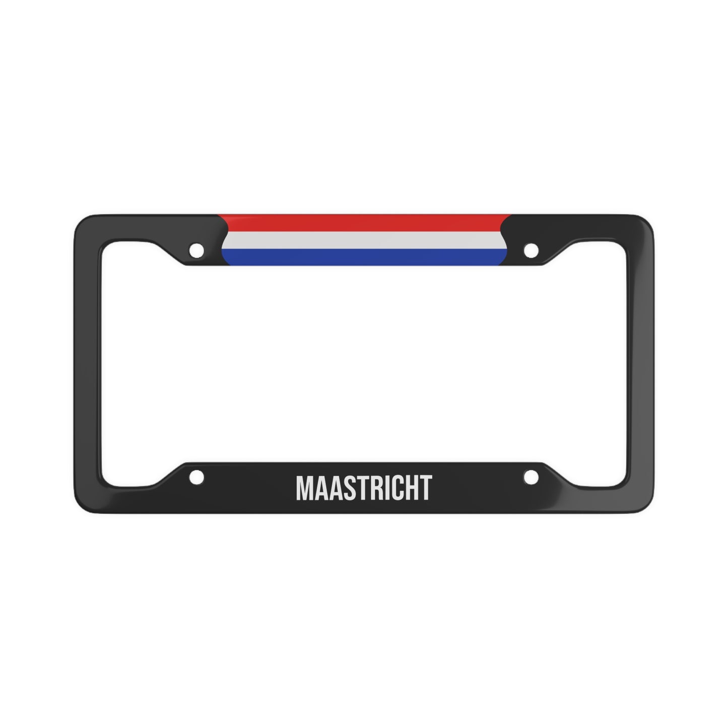 Maastricht Netherlands Flag Car Plate Frame