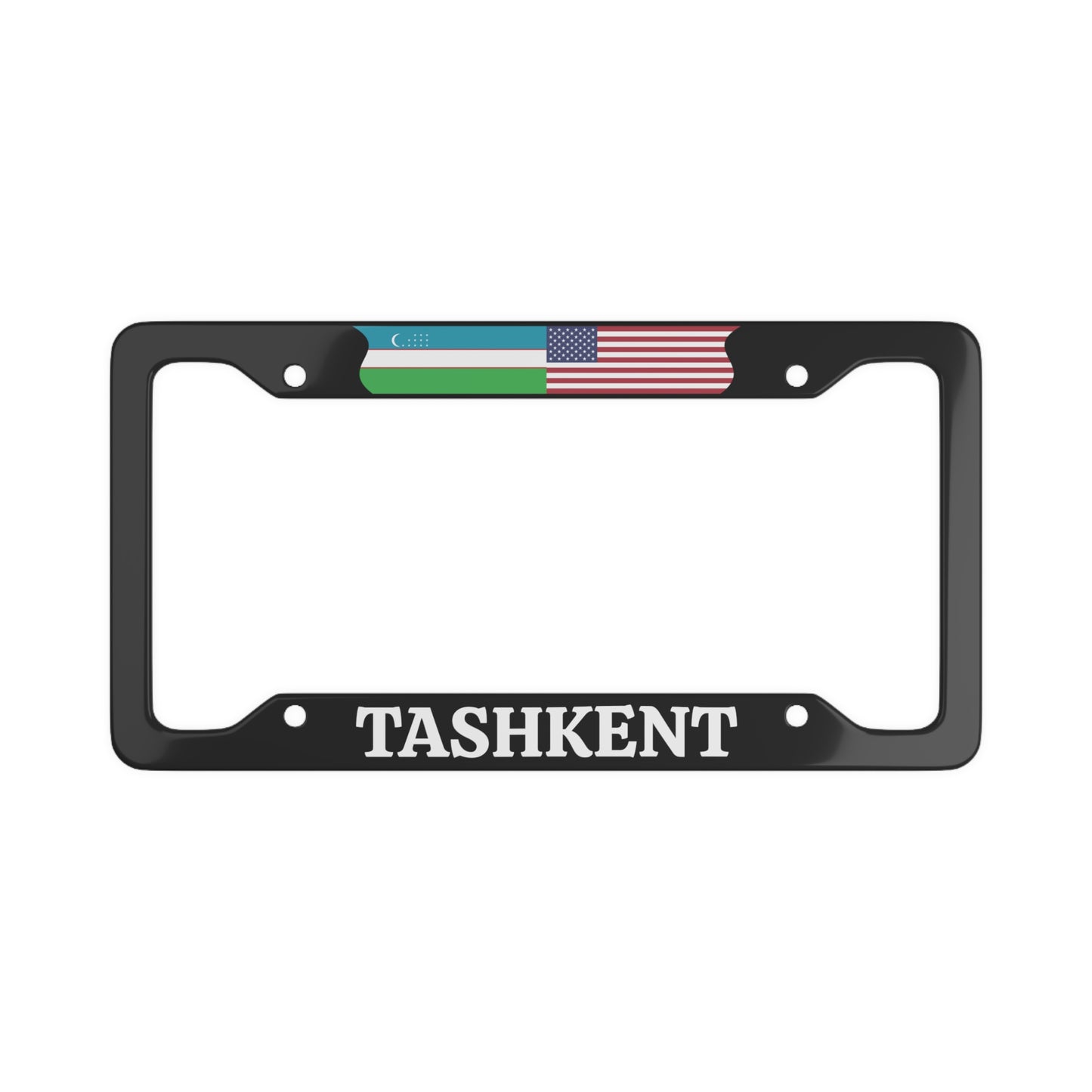 TASHKENT with flag License Plate Frame