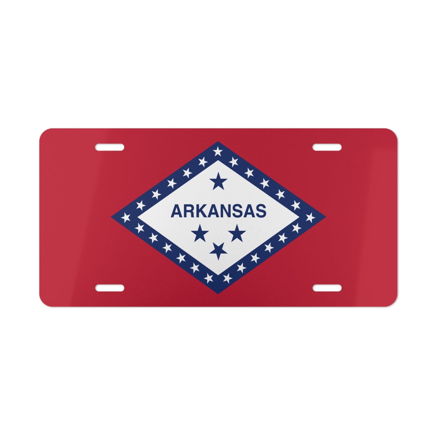 Arkansas State Flag, USA Vanity Plate