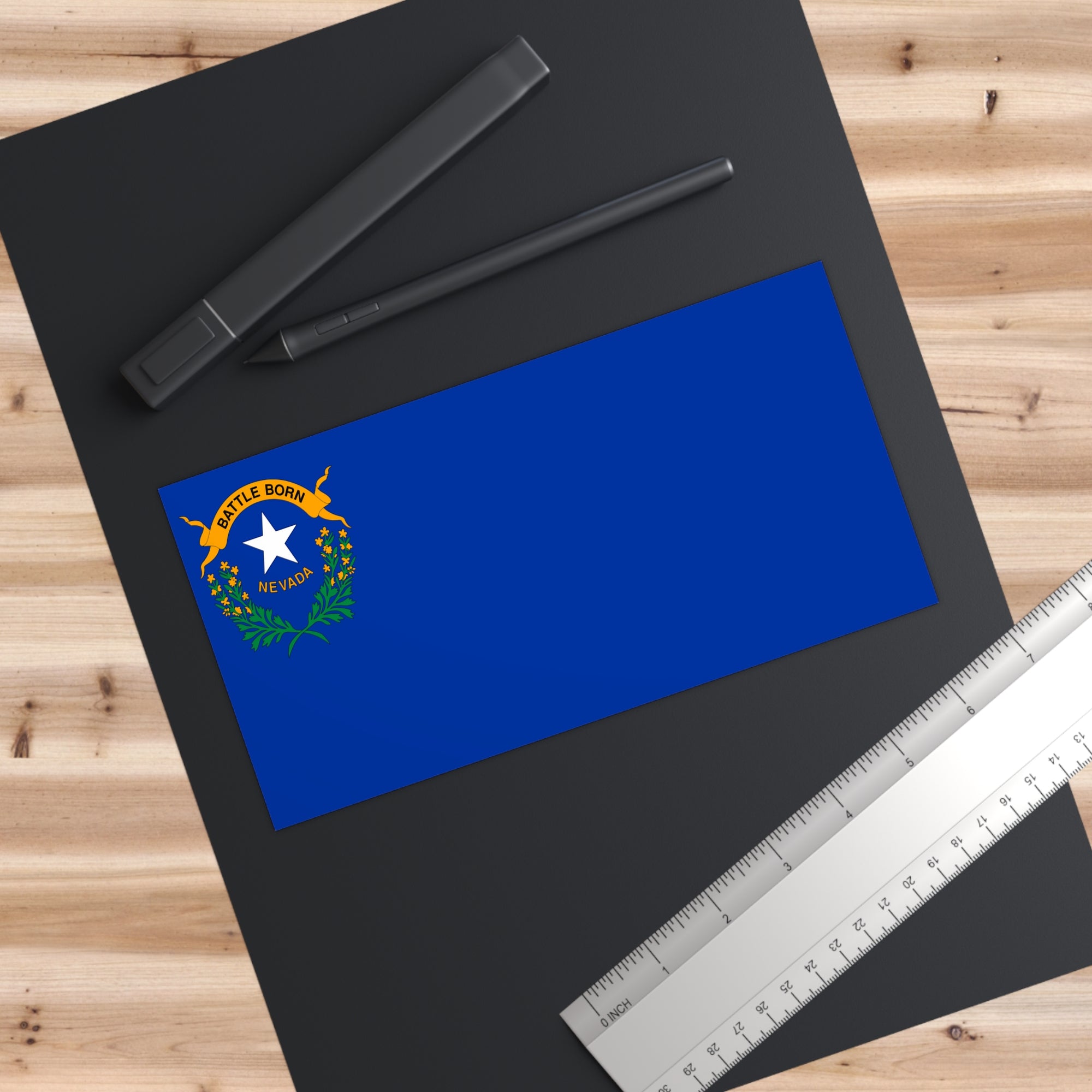 Nevada Flag Bumper Stickers