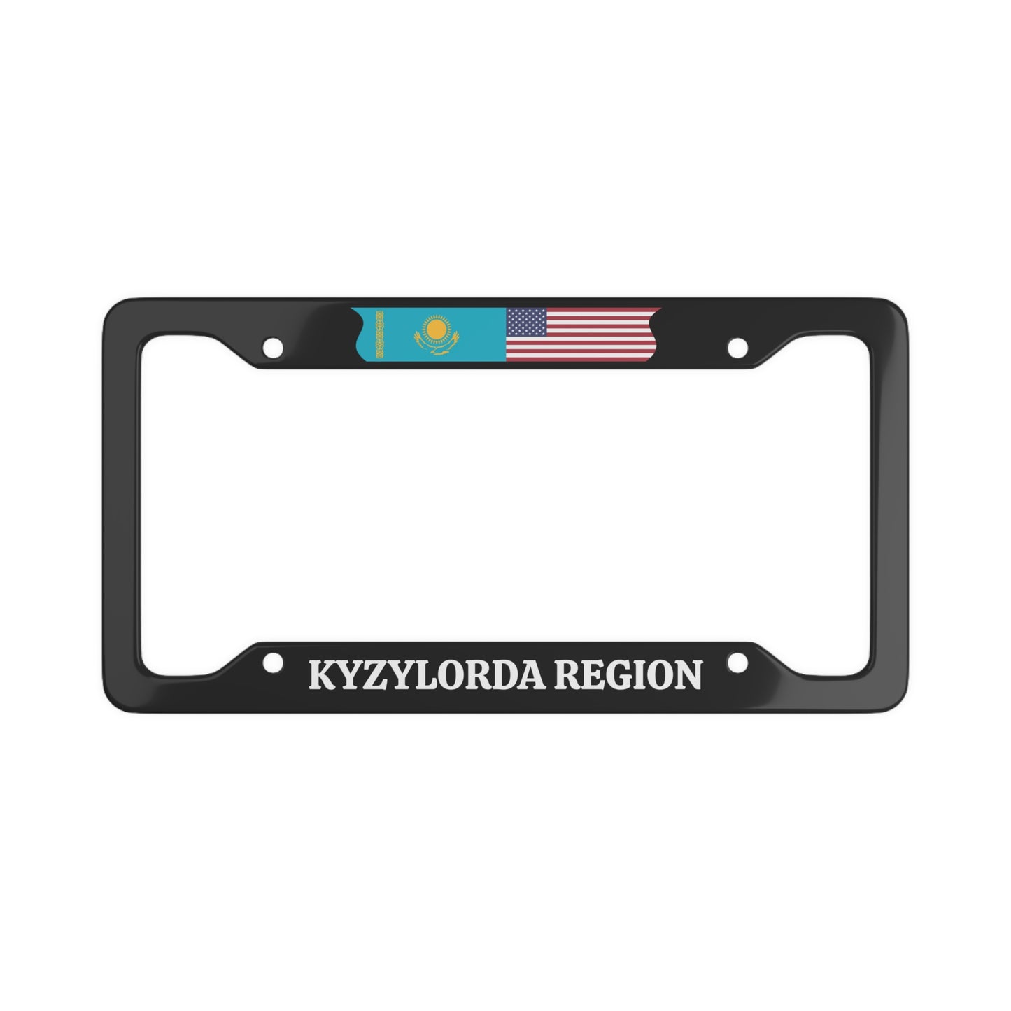 Kyzylorda Region License Plate Frame
