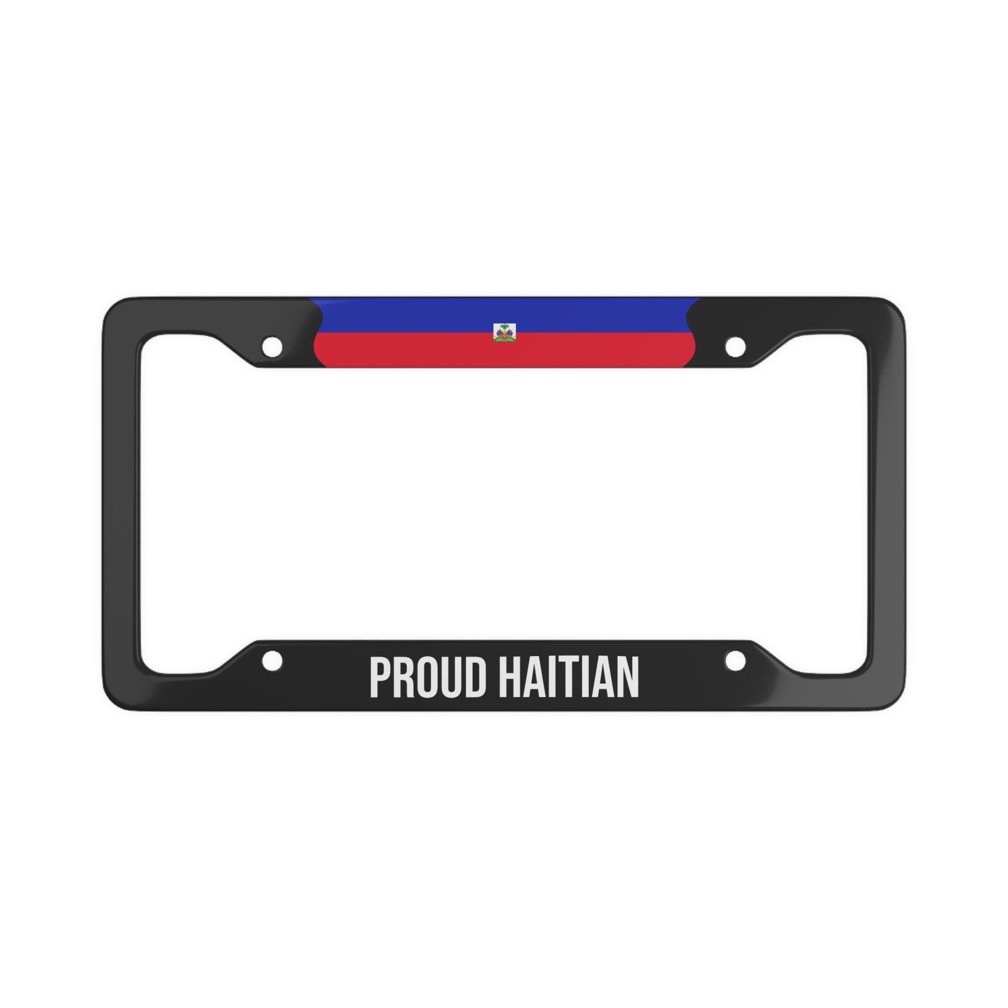 Proud Haitian, Haiti Car Plate Frame