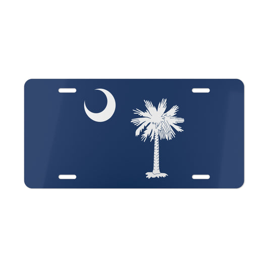 South Carolina State Flag, USA Vanity Plate