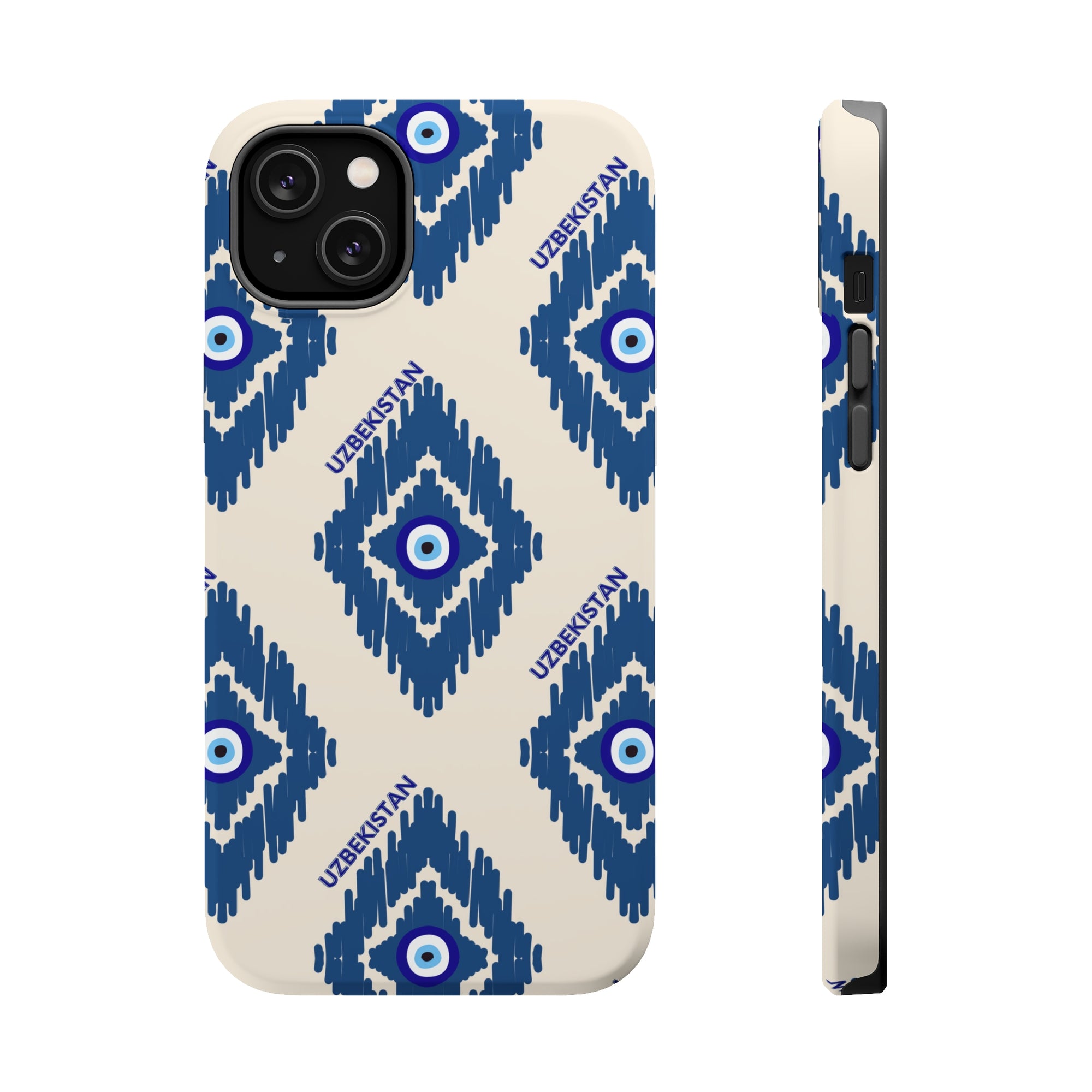 Blue Evil Eye Protection UZB MagSafe Tough Cases