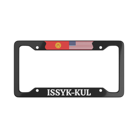 Issyk-Kul KGZ License Plate Frame