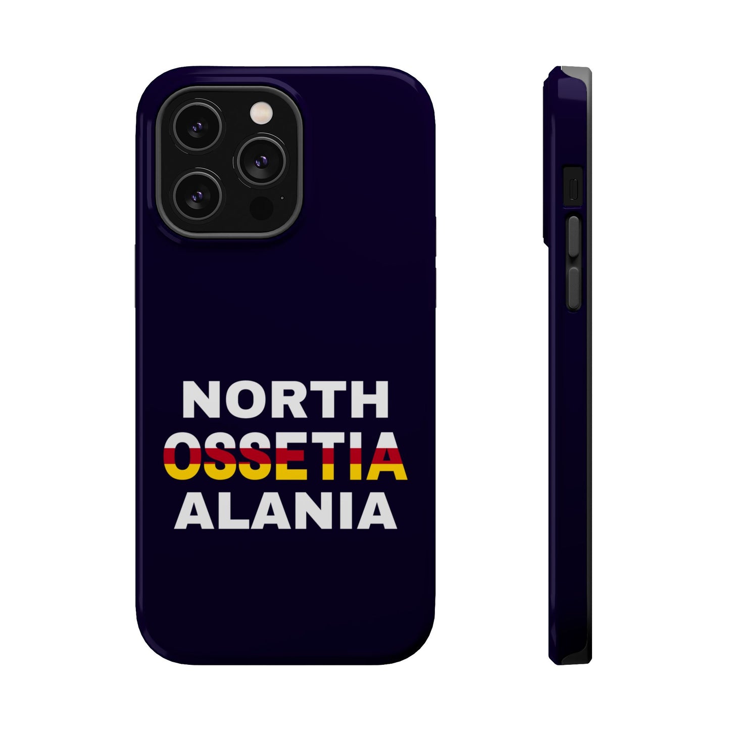 North Ossetia Alania Deep Blue MagSafe Tough Case