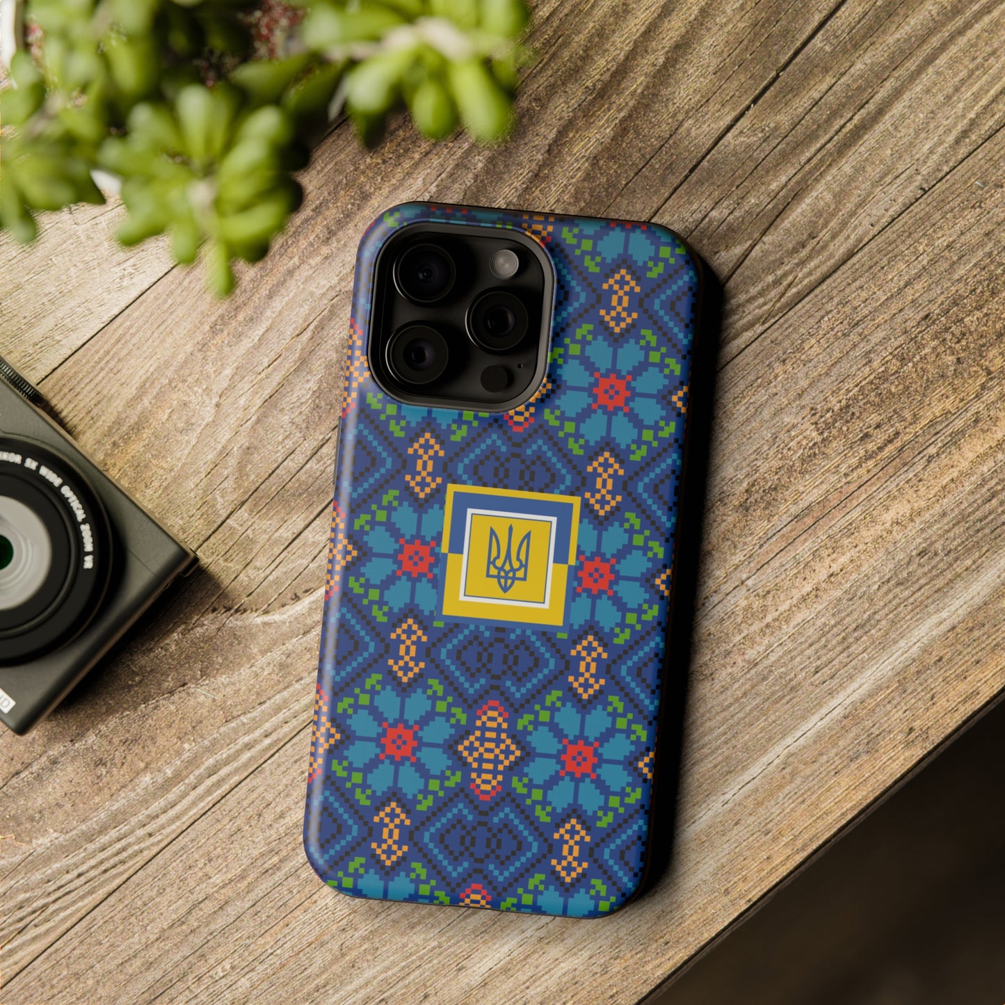 Ukrainian Pattern MagSafe Tough Cases