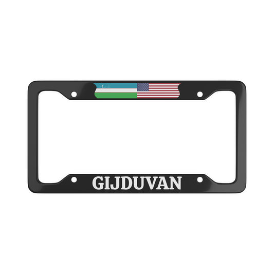 Gijduvan License Plate Frame