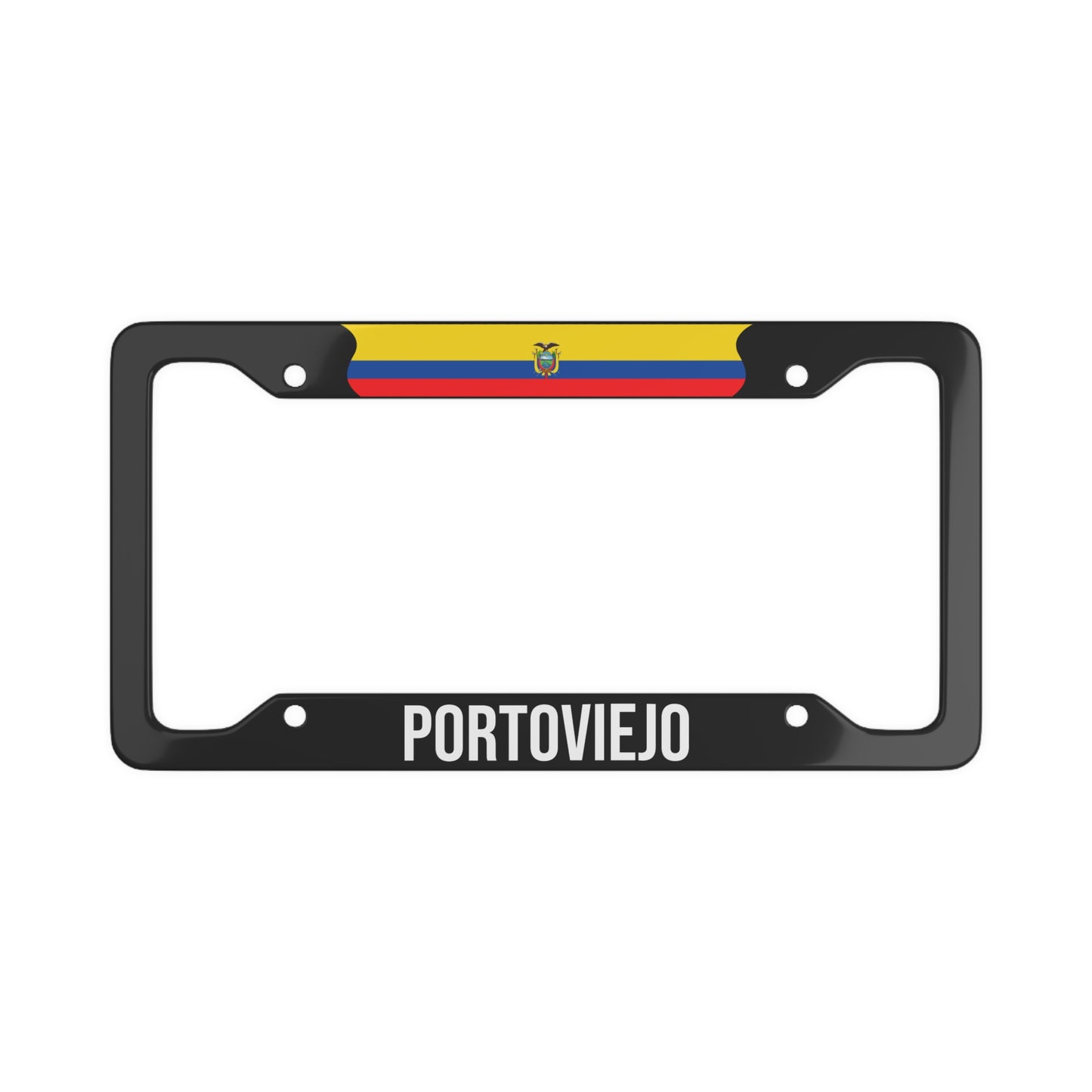 Portoviejo Ecuador Car Plate Frame