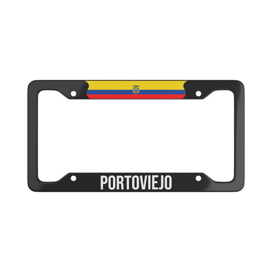 Portoviejo Ecuador Car Plate Frame