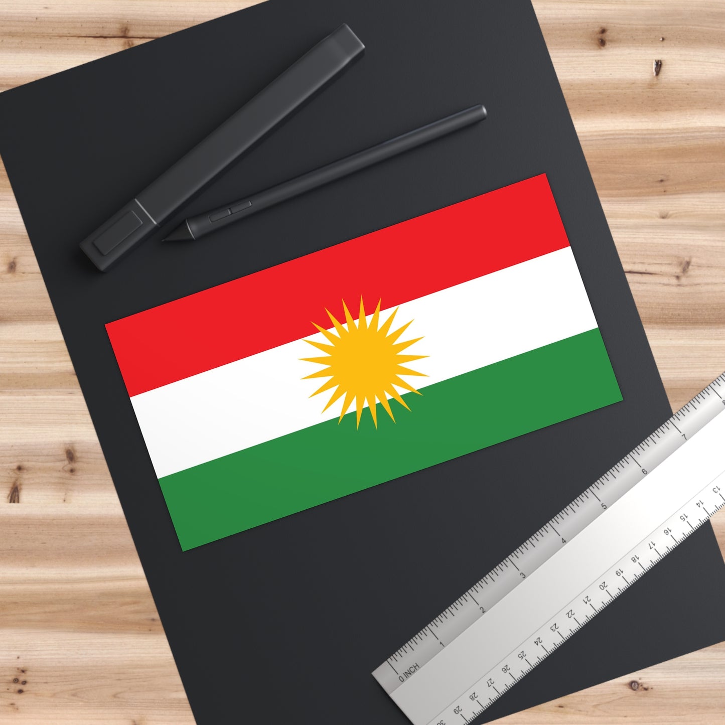 Kurdistan Flag Bumper Stickers