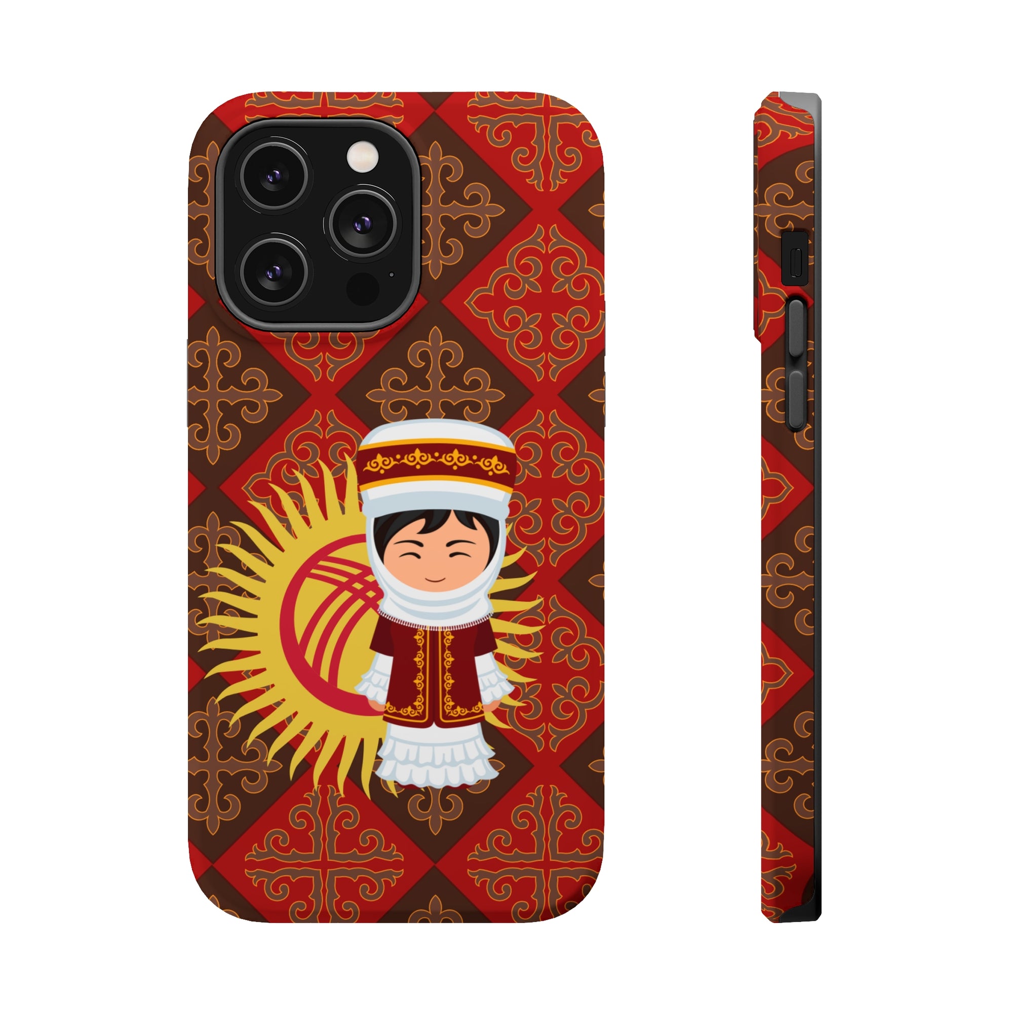 Kyrgyzstan Traditional Clothing MagSafe Tough Cases