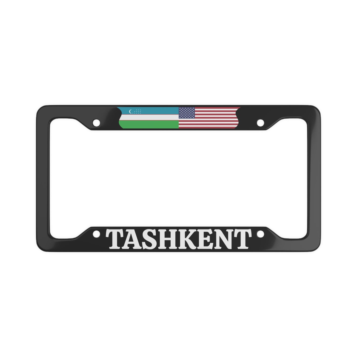 TASHKENT with flag License Plate Frame